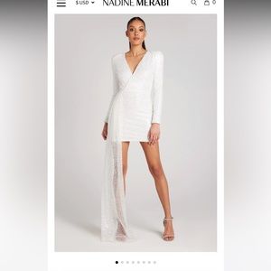 Nadine Merabi cocktail dress!
